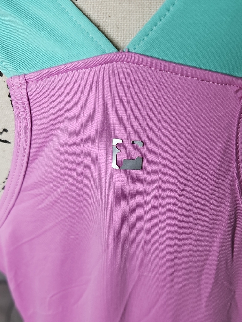 Fila Elite Pleated Tennis Dress Pink/Blue/White Size XL - Picture 3 of 6